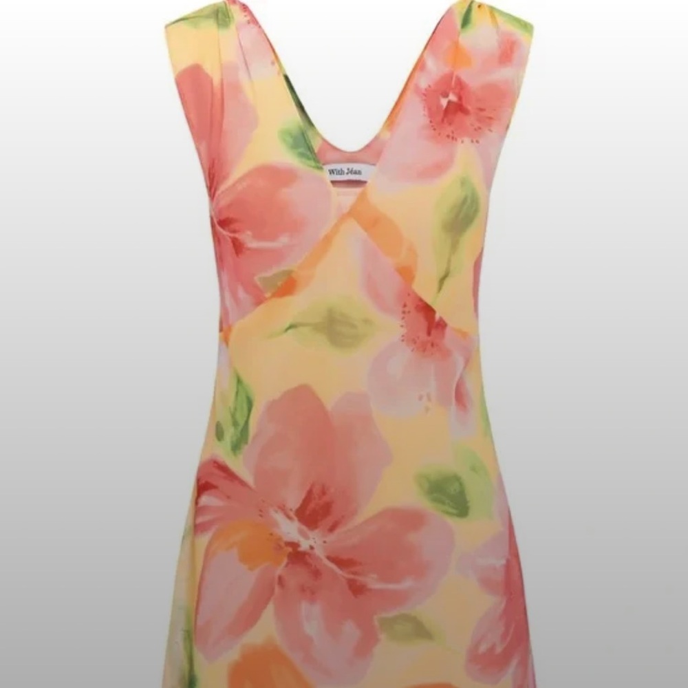 Vintage With Jean Floral Dress size small